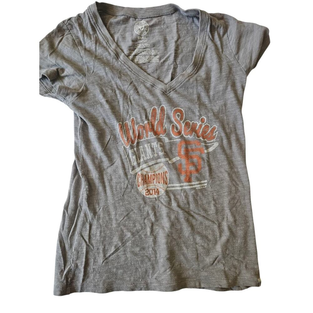 San Francisco Giants World Series V-Neck Youth Baseball Shirt Size Small